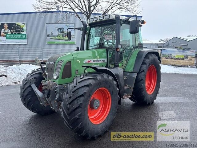 Tracteur Fendt 714 VARIO