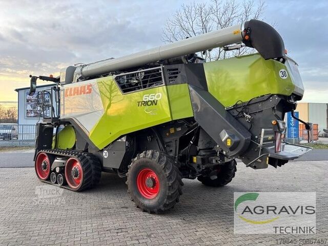 Combine harvester Claas TRION 660 TERRA TRAC Allrad