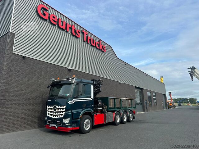 Jeřábové vozidlo Mercedes-Benz Arocs 3251 8X4 TRIDEM + HIAB X-HIPRO 302 E-6 KR...
