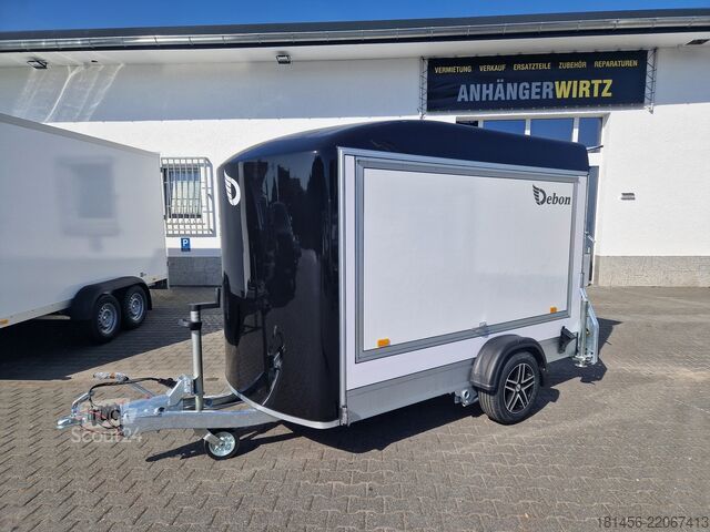 Gesloten opbouw Cheval Liberté Roadster 300 mit Seitentür Seitenklappe Alufelgen Multi Koffer Sport Freizeit Event Werkstatt