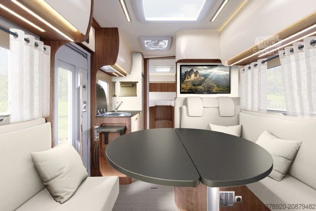 Półzintegrowany kamper LAIKA Ecovip Titanio L 3019