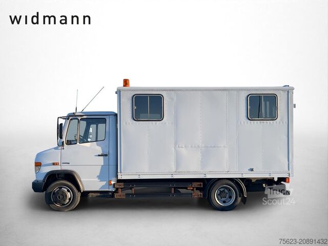 Dubă cu caroserie tip cutie Mercedes-Benz Vario 616 D Koffer Werkstattkoffer AHK Facelift