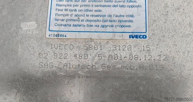 Standardni vlačilec IVECO S-Way AT480 -INTARDER-2 Tanks-Parking Cool