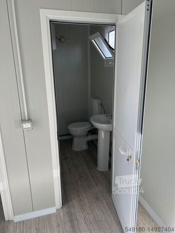 Sanitärcontainer Villex Sanitär Standard Cube Blanc