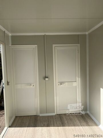 Sanitärcontainer Villex Sanitär Standard Cube Blanc