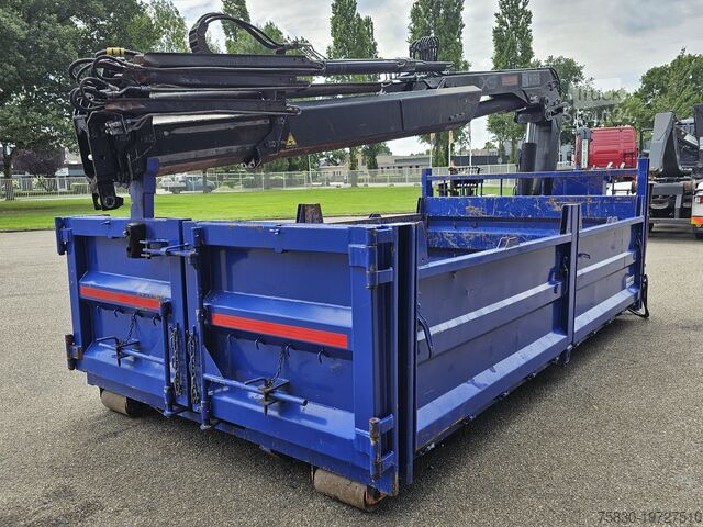 Container - CONTAINER + HIAB 166 CRANE / KRAN