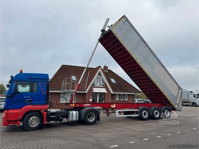 Kipper Auflieger CARNEHL CHKS /A, 45cbm Alumulde, 5900KG