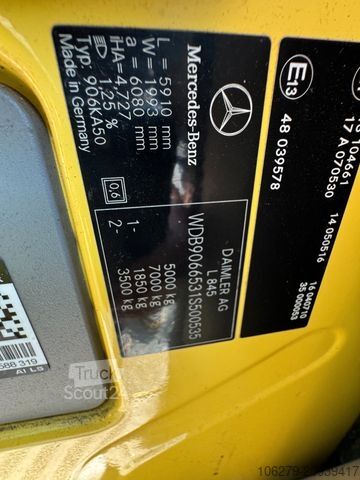 Kassevogn MERCEDES-BENZ 513 CDI Kasten, Werkstattwagen