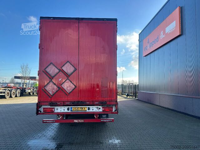  Pacton NIEUWE ZEILEN / alu zijborden + planken / hardh...