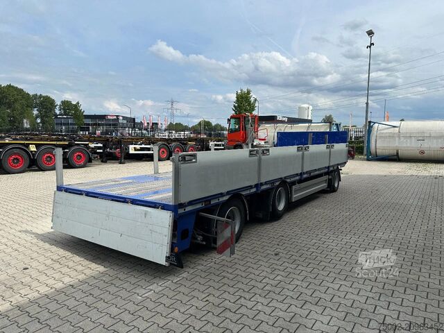 Plataforma de carga Floor zeer mooie AXD.330 3-assige aanhanger met alu z...