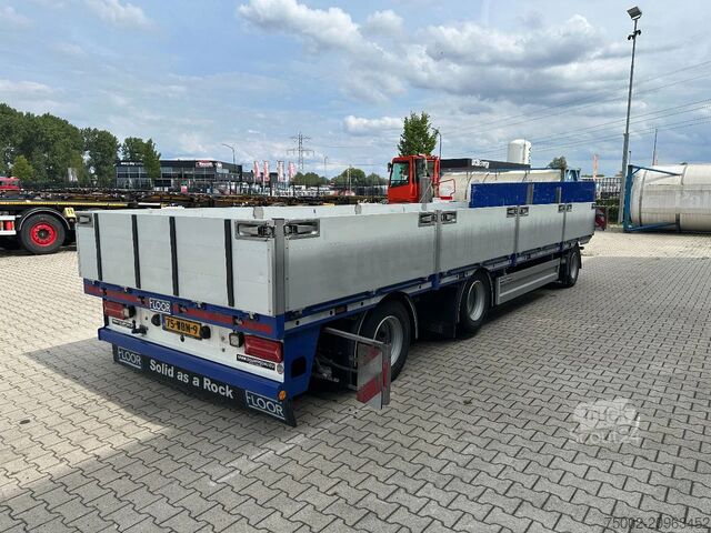 Plataforma de carga Floor zeer mooie AXD.330 3-assige aanhanger met alu z...