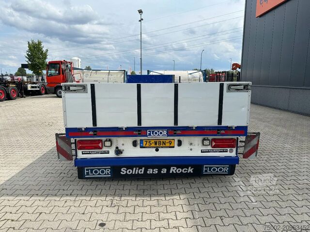 Plataforma de carga Floor zeer mooie AXD.330 3-assige aanhanger met alu z...