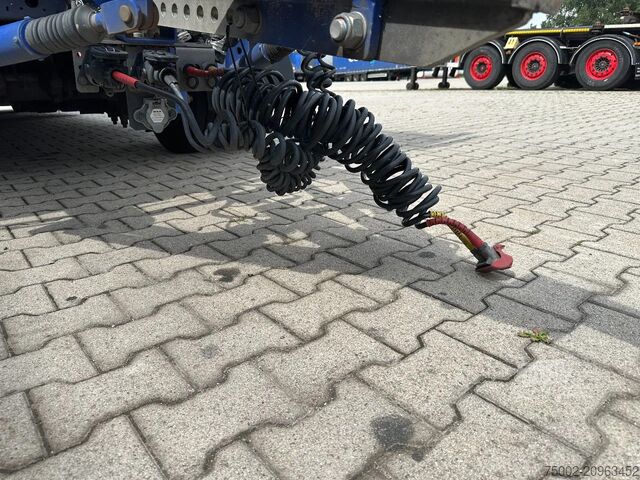 Plataforma de carga Floor zeer mooie AXD.330 3-assige aanhanger met alu z...