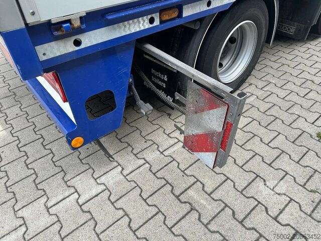 Plataforma de carga Floor zeer mooie AXD.330 3-assige aanhanger met alu z...