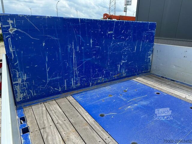 Plataforma de carga Floor zeer mooie AXD.330 3-assige aanhanger met alu z...