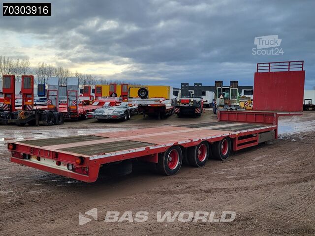 Cargador bajo Lintrailers B.V. S3A 3 axles Lifting Axle