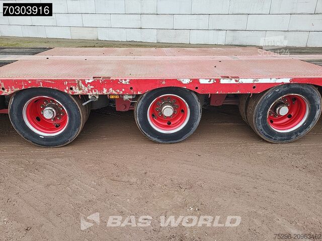 Cargador bajo Lintrailers B.V. S3A 3 axles Lifting Axle