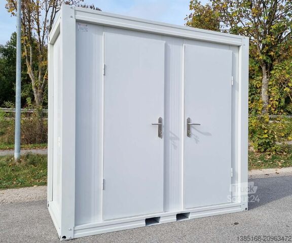 Contenedor de baño Elipo® Container WC Sanitärcontainer Toilette Doppelkabin