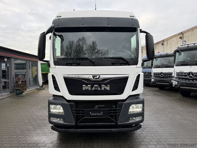 Tipvogn MAN TGS 35.420 8X2-6 Haken/ Silo M-TEC HLS 20
