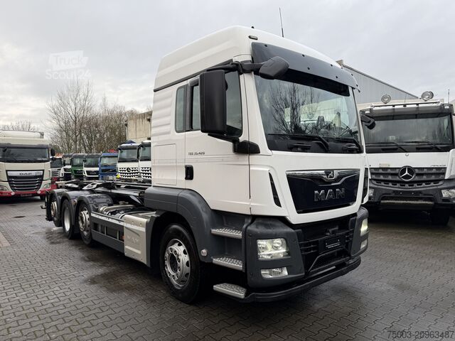 Tipvogn MAN TGS 35.420 8X2-6 Haken/ Silo M-TEC HLS 20