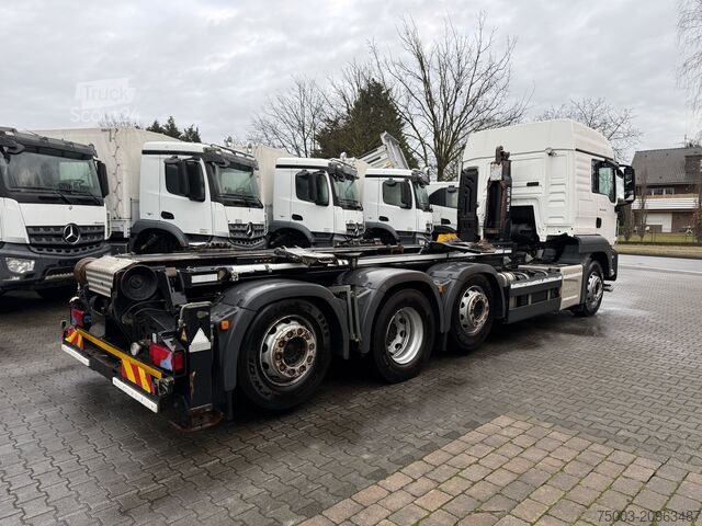 Tipvogn MAN TGS 35.420 8X2-6 Haken/ Silo M-TEC HLS 20