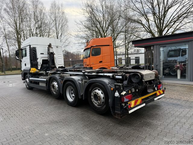 Tipvogn MAN TGS 35.420 8X2-6 Haken/ Silo M-TEC HLS 20