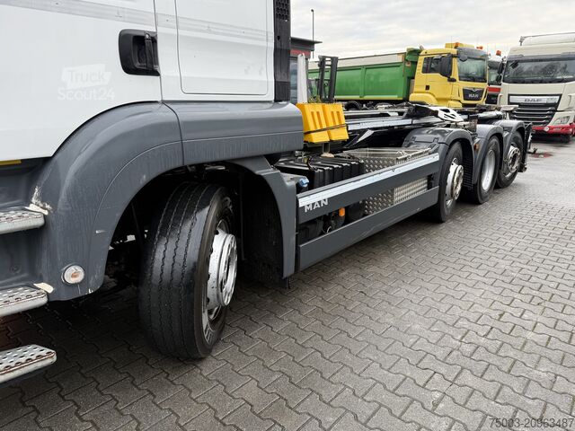 Tipvogn MAN TGS 35.420 8X2-6 Haken/ Silo M-TEC HLS 20