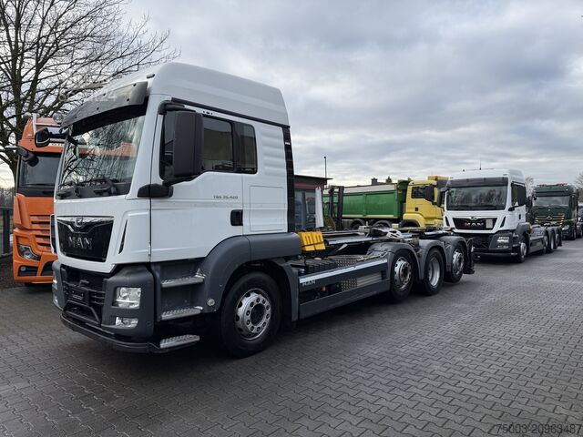 Tipvogn MAN TGS 35.420 8X2-6 Haken/ Silo M-TEC HLS 20