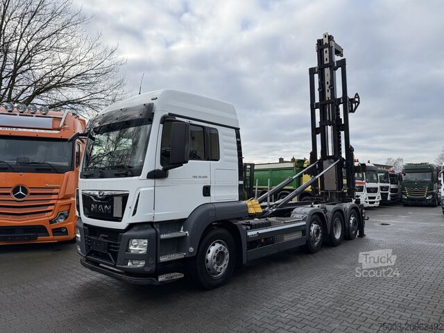 Tipvogn MAN TGS 35.420 8X2-6 Haken/ Silo M-TEC HLS 20