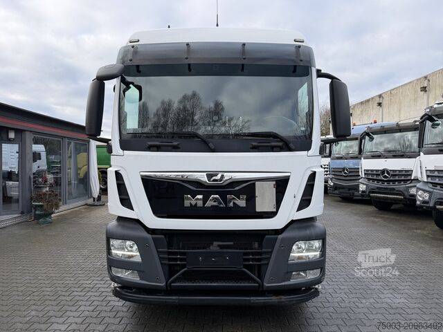 Tipvogn MAN TGS 35.420 8X2-6 Haken/ Silo M-TEC HLS 20