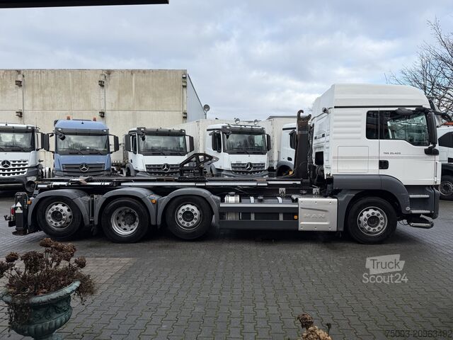 Tipvogn MAN TGS 35.420 8X2-6 Haken/ Silo M-TEC HLS 20