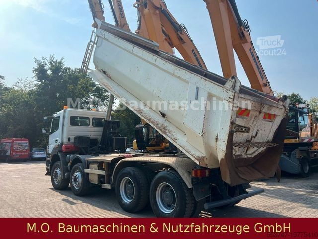 Kiepwagen MERCEDES-BENZ Axor 3543 / 8x4 / AC / EPS / Blattfederung