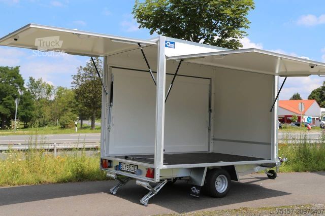 Kasti piekabe BLYSS FC1326HD Kofferanhänger 260x160x180cm 1300kgGG