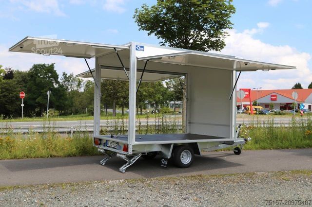 Kasti piekabe BLYSS FC1326HD Kofferanhänger 260x160x180cm 1300kgGG