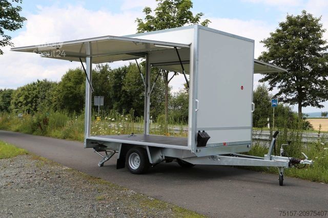 Kasti piekabe BLYSS FC1326HD Kofferanhänger 260x160x180cm 1300kgGG