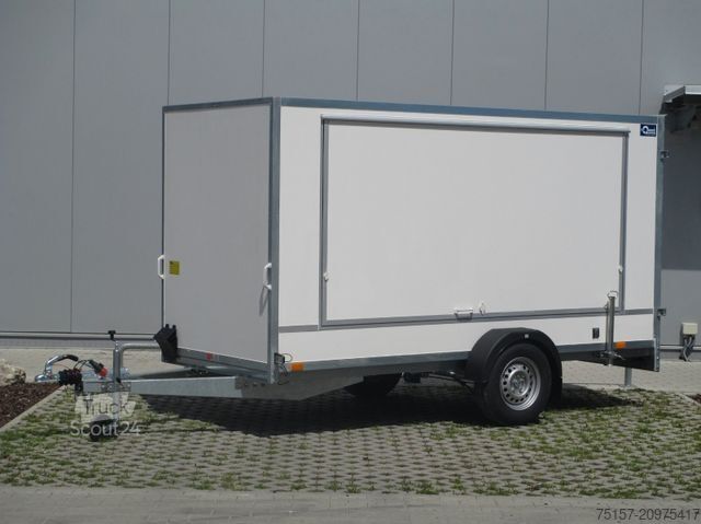 Kasti piekabe BLYSS F1336HD Kofferanhänger 358x146x180cm 1300kgGG