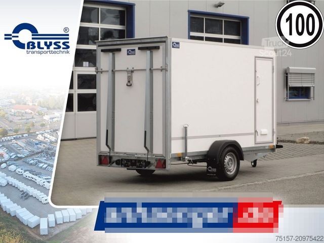 Kasti piekabe BLYSS F1330HD Kofferanhänger 1300kg 305x146x180cm