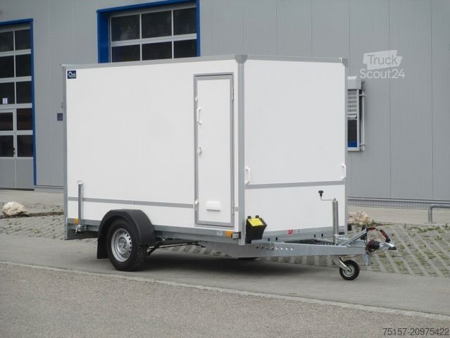 Kasti piekabe BLYSS F1330HD Kofferanhänger 1300kg 305x146x180cm