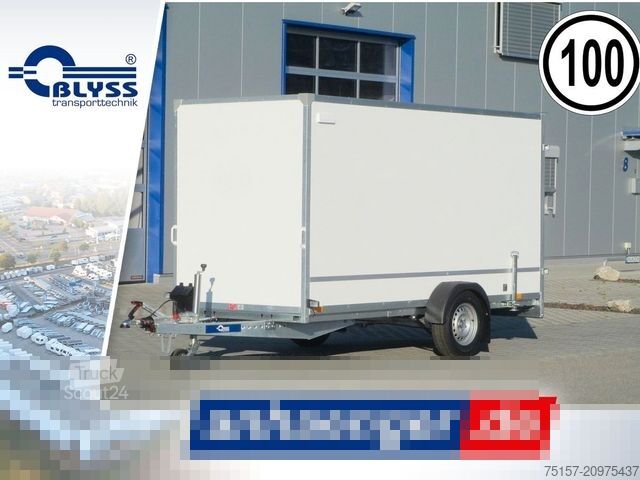 Kasti piekabe BLYSS F1336HD Kofferanhänger 358x146x180cm 1300kgGG