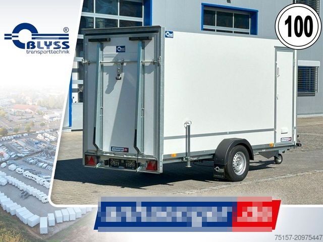 Kasti piekabe BLYSS F1336HD Kofferanhänger 358x146x180cm 1300kgGG