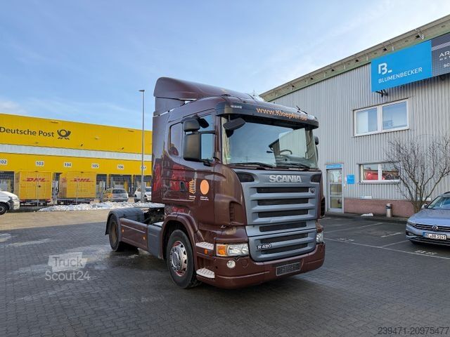 Standarta vilcējs SCANIA R420 4x2 Retarder Automatik + Kupplung Stndhzg.