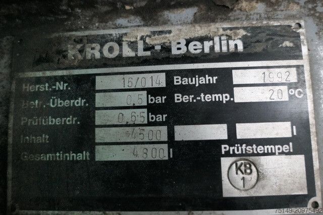 Saugwagen  IFA FA W50 LA/FV 4x4, Allrad, Kanlreiniger,21tkm