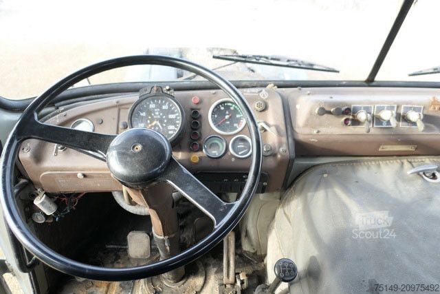 Saugwagen  IFA FA W50 LA/FV 4x4, Allrad, Kanlreiniger,21tkm