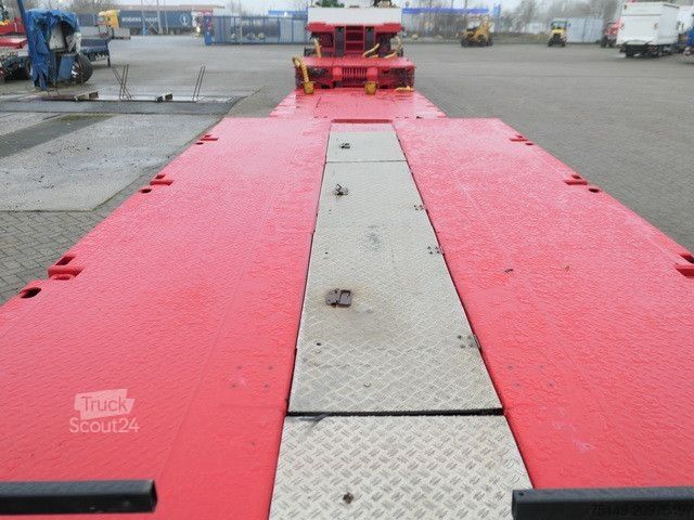 Alacsony rakfelületű félpótkocsi DOLL T6E-S3/25-2+4, Tiefbett, teleskopierbar, Dolly