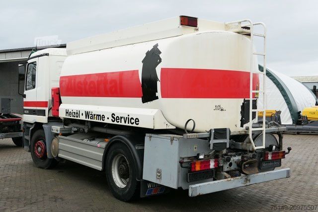 Cisternové vozidlo MERCEDES-BENZ 1835 Actros 4x2, 3 Pedale, 14m³, Sening,Schlauch