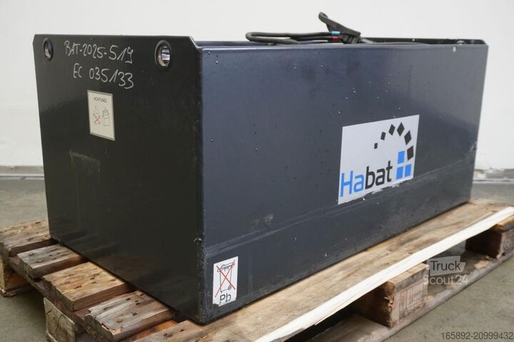 Heftruckaccu HABAT 80 Volt 3 PzS 240 Ah
