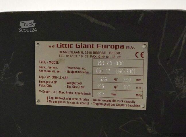 μπαταρία ανυψωτικού μηχανήματος Sonstige RR 65-800