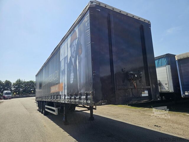 2004 PACTON T3 001 / cortina deslizante de 3 eixos / discos SAF / APK TUV / 13-03-2027. PACTON T3 001 /3 axle curtainsider /saf disc/ apk tuv/...