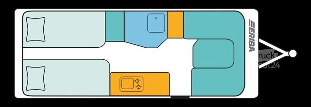 Caravan HYMER/ERIBA Eriba Novaline 495