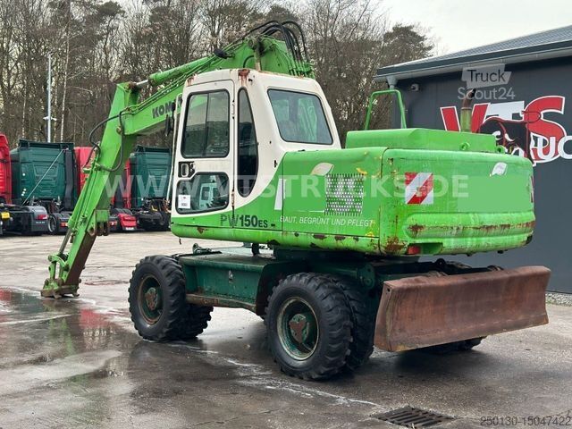 Pelle sur pneus KOMATSU PW 150ES-6K Mobilbagger Bj.2002